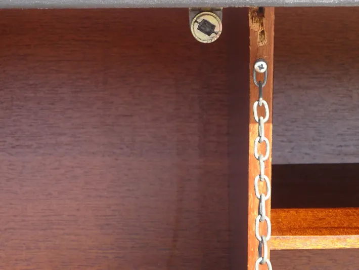 Pamono Bin-Shaped Cabinet on Wheels, 1980s Online