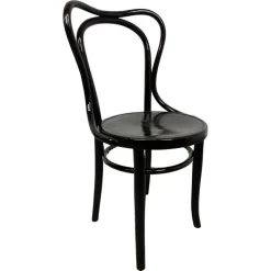 Pamono Blac Secession Chair from Thonet, 1890s New