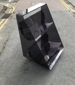 Pamono Black Acrylic Book Caddy by Louis De Bernieres for Habitat Vip Collection, 2002 Best