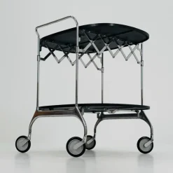 Pamono Black Gastone Dolly Trolley Bar Cart by Antonio Citterio and Oliver Low for Kartell Online