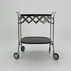 Pamono Black Gastone Dolly Trolley Bar Cart by Antonio Citterio and Oliver Low for Kartell Online