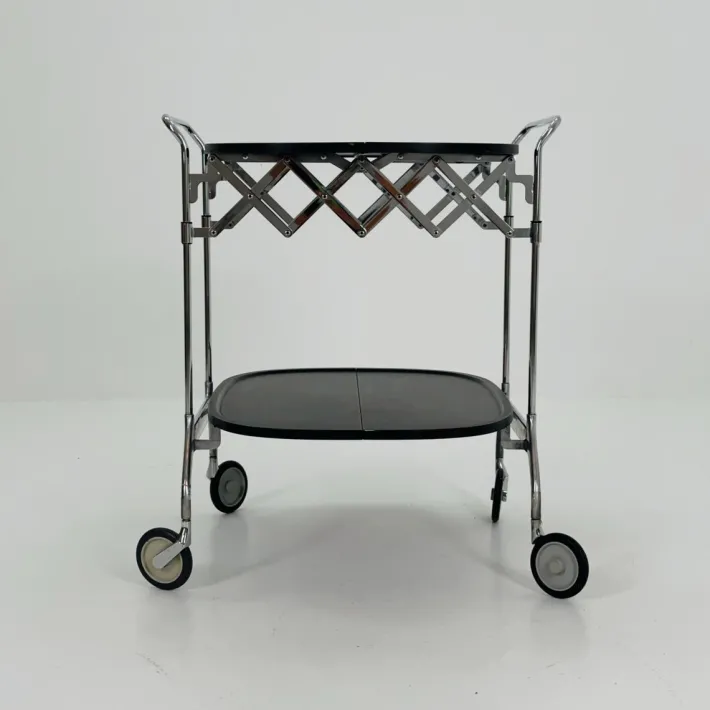Pamono Black Gastone Dolly Trolley Bar Cart by Antonio Citterio and Oliver Low for Kartell Online