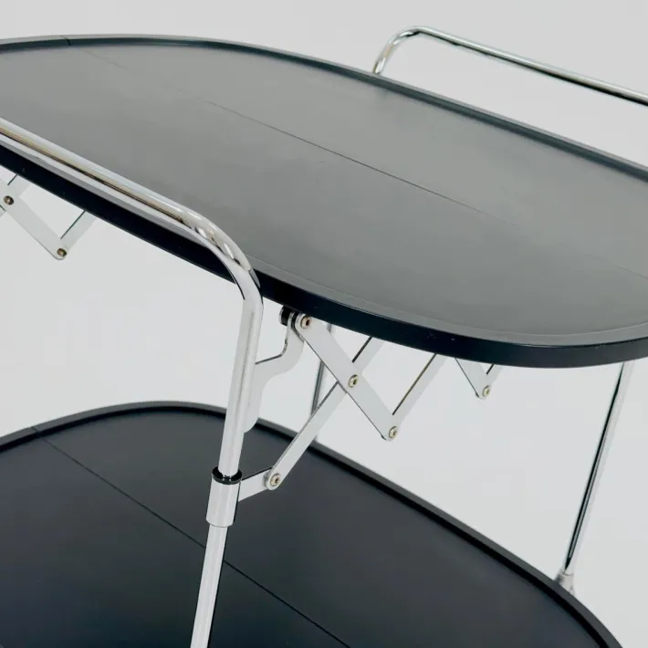 Pamono Black Gastone Dolly Trolley Bar Cart by Antonio Citterio and Oliver Low for Kartell Online