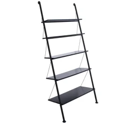 Pamono Black John Ild Shelving System by Philippe Starck for Disform, 1970s Clearance