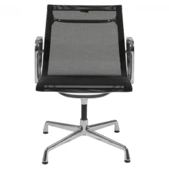 Pamono Black Mesh Ea-108 Chair by Charles Eames for Vitra Clearance