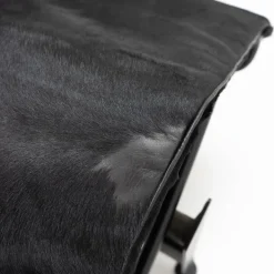 Pamono Black Ponyskin LC4 Chaise Lounge by Le Corbusier for Cassina, 1990s Outlet