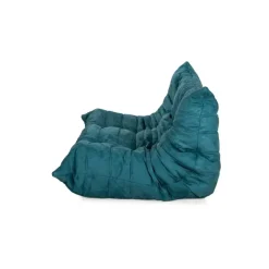 Pamono Blue Fabric Togo 2-Seater Sofa by Michel Ducaroy for Ligne Roset Hot