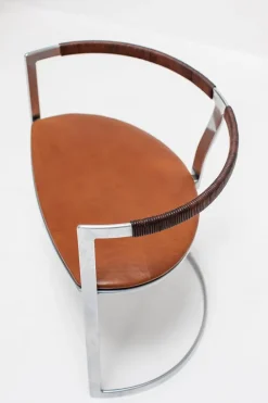 Pamono BO-591 Chair by Preben Fabricius and Jørgen Kastholm for Bo-Ex, 1964 Hot