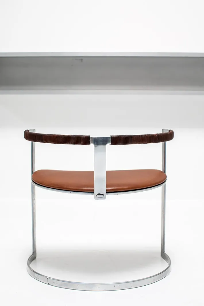 Pamono BO-591 Chair by Preben Fabricius and Jørgen Kastholm for Bo-Ex, 1964 Hot