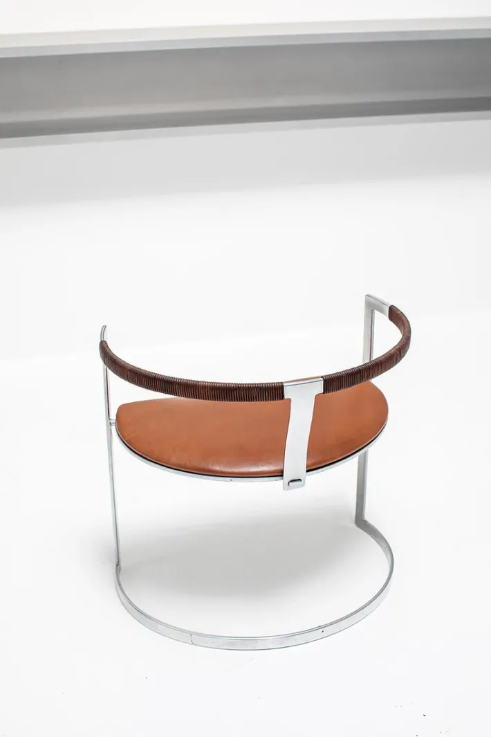 Pamono BO-591 Chair by Preben Fabricius and Jørgen Kastholm for Bo-Ex, 1964 Hot