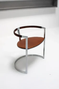 Pamono BO-591 Chair by Preben Fabricius and Jørgen Kastholm for Bo-Ex, 1964 Hot