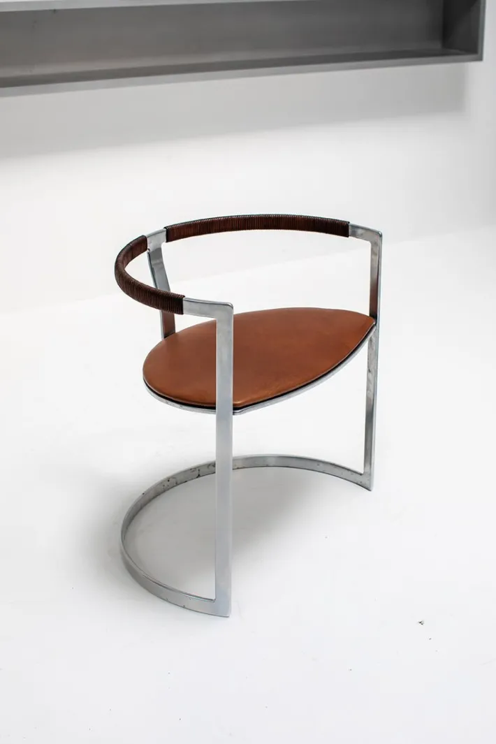 Pamono BO-591 Chair by Preben Fabricius and Jørgen Kastholm for Bo-Ex, 1964 Hot