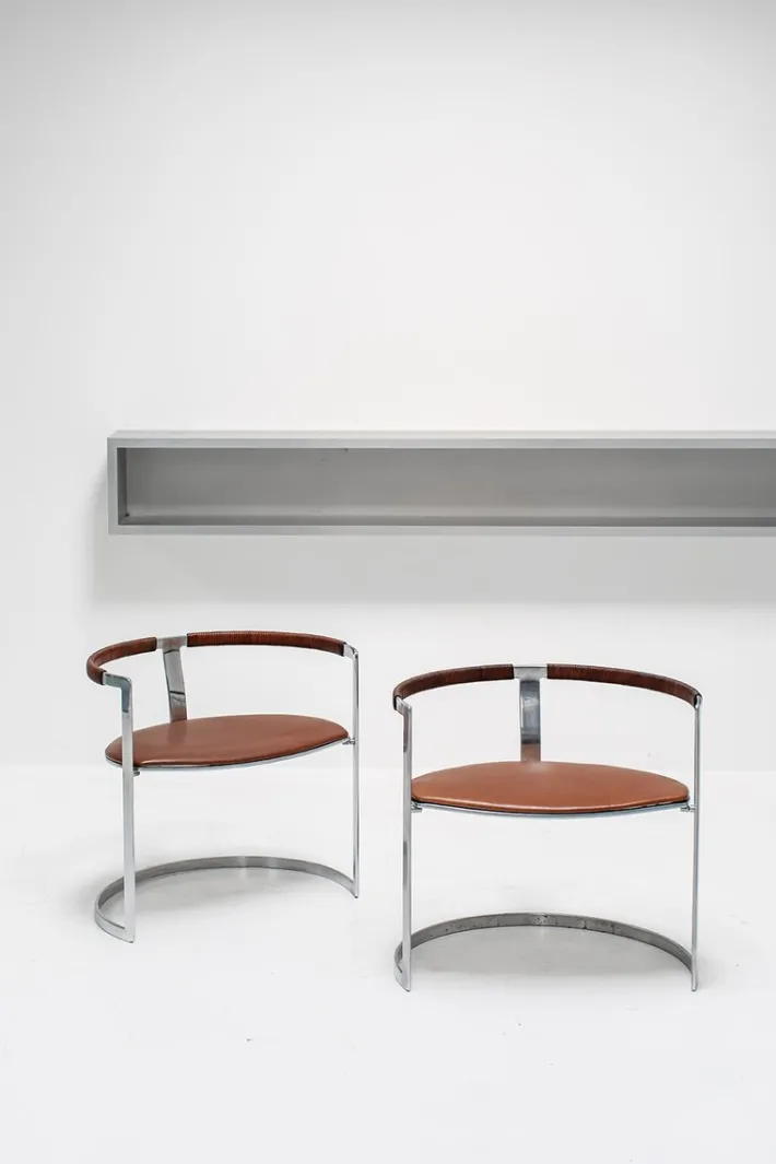 Pamono BO-591 Chair by Preben Fabricius and Jørgen Kastholm for Bo-Ex, 1964 Hot