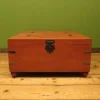 Pamono Bohemian Painted Storage Chest, 1990s Outlet