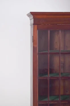 Pamono Bookcase with Glass Doors, 1930s Hot