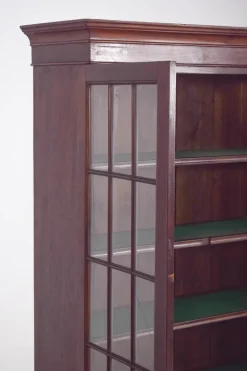 Pamono Bookcase with Glass Doors, 1930s Hot