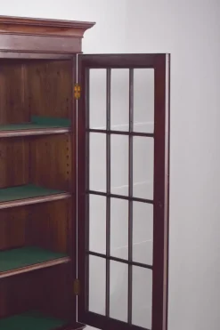 Pamono Bookcase with Glass Doors, 1930s Hot