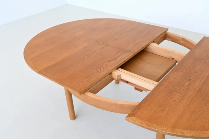 Pamono Borge Mogensen Model 140 Dining Table in Oak attributed to Børge Mogensen for Karl Andersson, Denmark, 1955 Sale