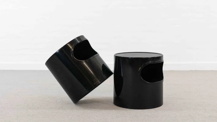 Pamono Boy Tables by Emma Gismondi-Schweinberger for Metra, 1970s, Set of 2 Hot