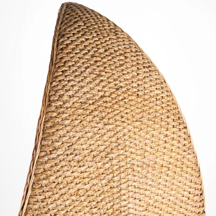 Pamono Braided Rush Throne, 1970s New