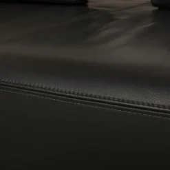 Pamono Brand Face Corner Sofa and Ottoman in Dark Grey Leather from Ewald Schillig, Set of 2 Best