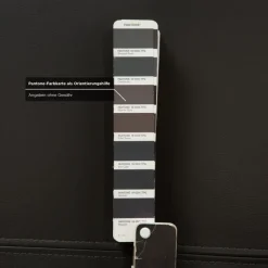 Pamono Brand Face Corner Sofa and Ottoman in Dark Grey Leather from Ewald Schillig, Set of 2 Best