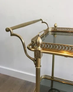 Pamono Brass Drinks Trolley by Maison Jansen Online