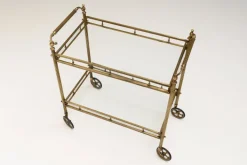 Pamono Brass Drinks Trolley, 1930s Sale