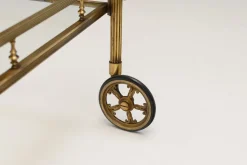 Pamono Brass Drinks Trolley, 1930s Sale