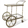 Pamono Brass Trolley from Maison Bagues Online