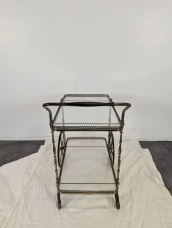 Pamono Brass Trolley from Maison Bagues Online