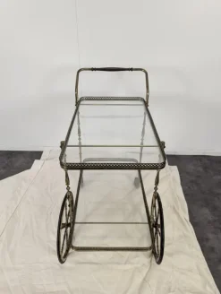 Pamono Brass Trolley from Maison Bagues Online