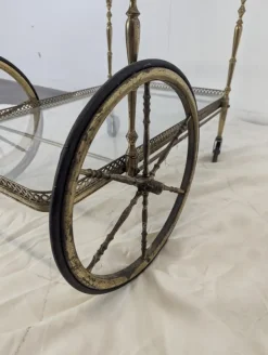 Pamono Brass Trolley from Maison Bagues Online