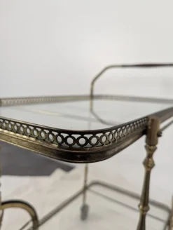 Pamono Brass Trolley from Maison Bagues Online