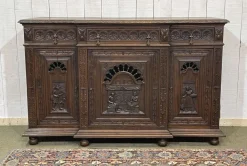 Pamono Breton Chestnut Sideboard, 1930s Best