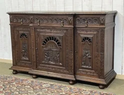 Pamono Breton Chestnut Sideboard, 1930s Best