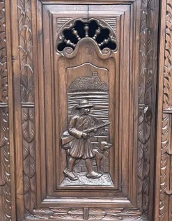 Pamono Breton Chestnut Sideboard, 1930s Best