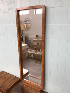 Pamono Briar Bedroom Makeup Cabinet with Mirror, 1930s