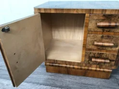 Pamono Briar Bedroom Makeup Cabinet with Mirror, 1930s