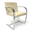 Pamono BRNO Flat Base Chair by Ludwig Mies van der Rohe, 1970s