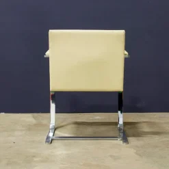 Pamono BRNO Flat Base Chair by Ludwig Mies van der Rohe, 1970s