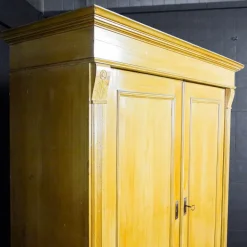 Pamono Brocante 2-Door Wooden Cupboard, Early 20th Century