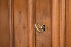 Pamono Brown Chestnut Wardrobe, 1890s Best