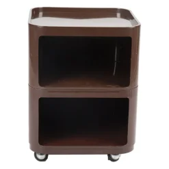 Pamono Brown Componibili Cabinet by Anna Castelli Ferrieri for Kartell Outlet