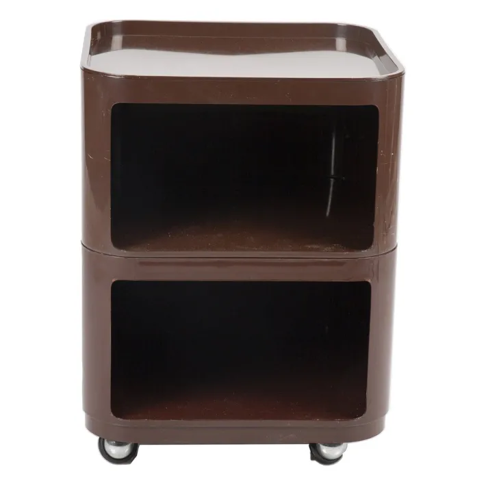 Pamono Brown Componibili Cabinet by Anna Castelli Ferrieri for Kartell Outlet