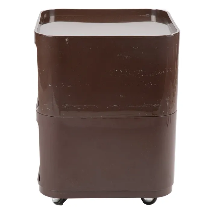 Pamono Brown Componibili Cabinet by Anna Castelli Ferrieri for Kartell Outlet