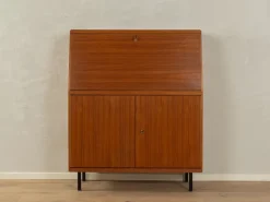 Pamono Brown Teak Secretary, 1960s Best