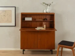 Pamono Brown Teak Secretary, 1960s Best