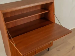 Pamono Brown Teak Secretary, 1960s Best