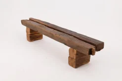 Pamono Brutalist Bench in Oak by Logniture Hot